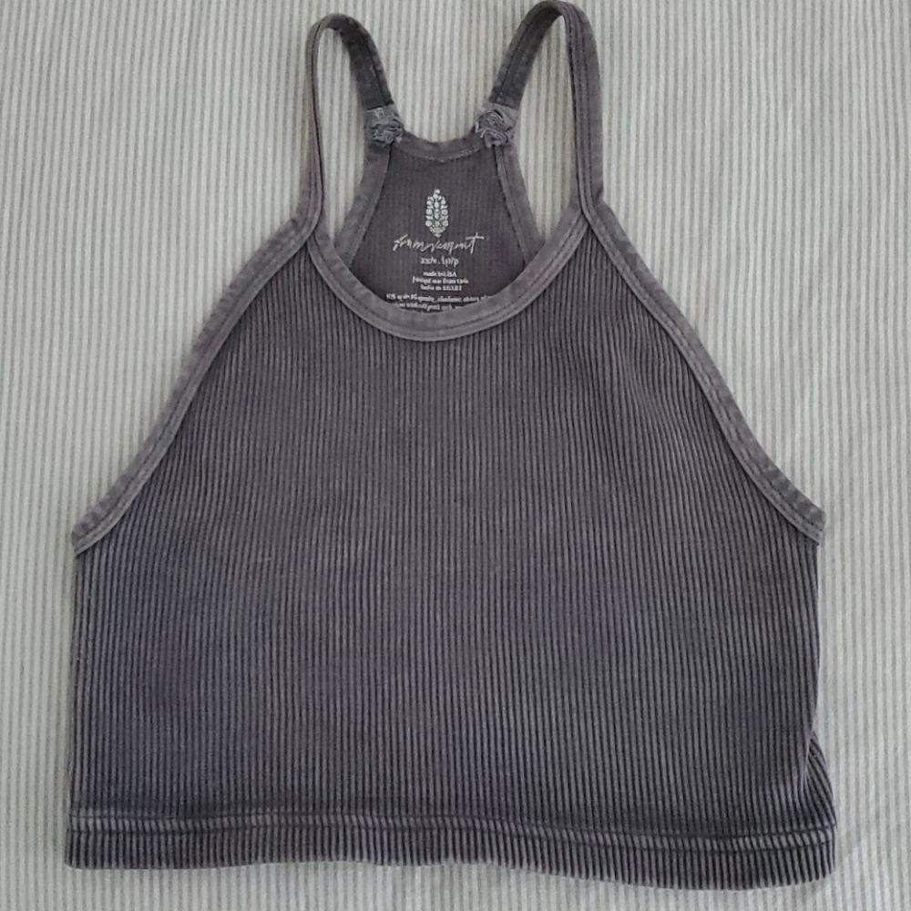 Free People workout crop top